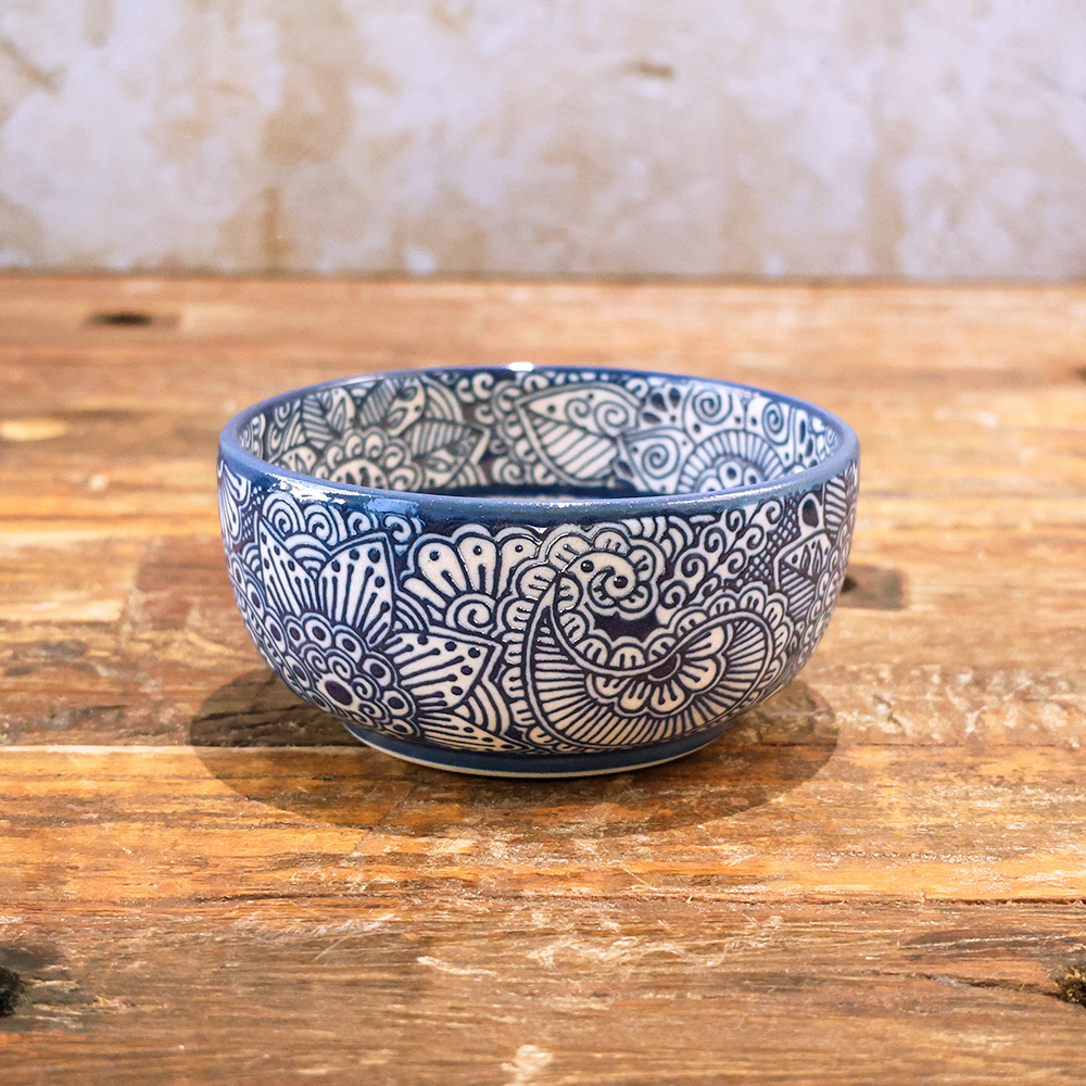 Cobalt blue bowl