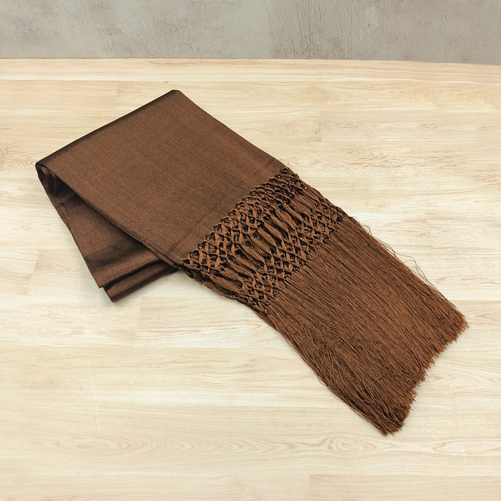 Plain brown rebozo