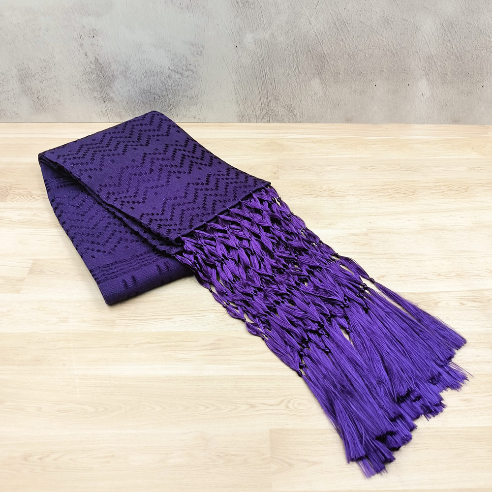 Fine purple shawl