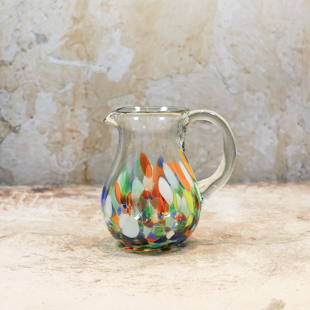 Coloured half pint creamer jug