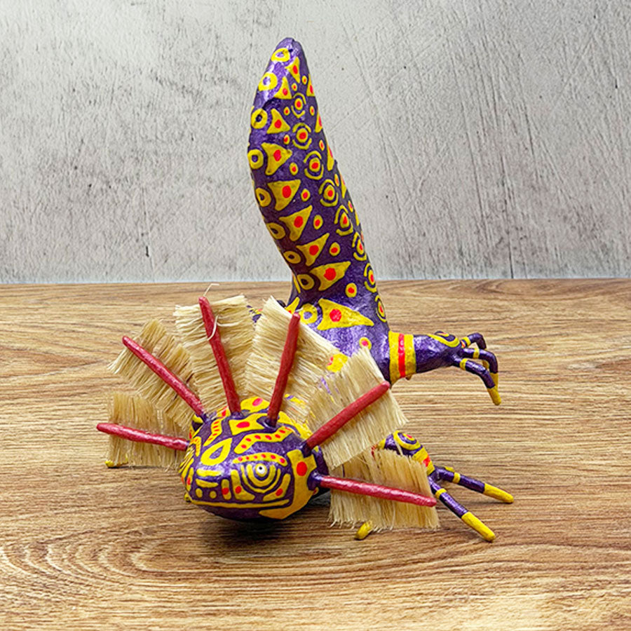 Axolotl decorated with geometric motifs