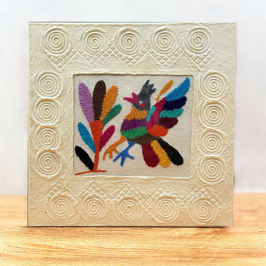 Small amate paper with Otomi art