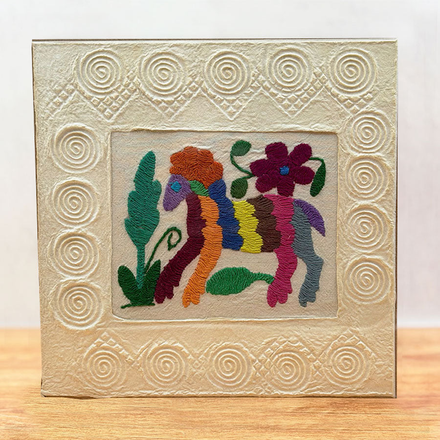 Small amate paper with Otomi art