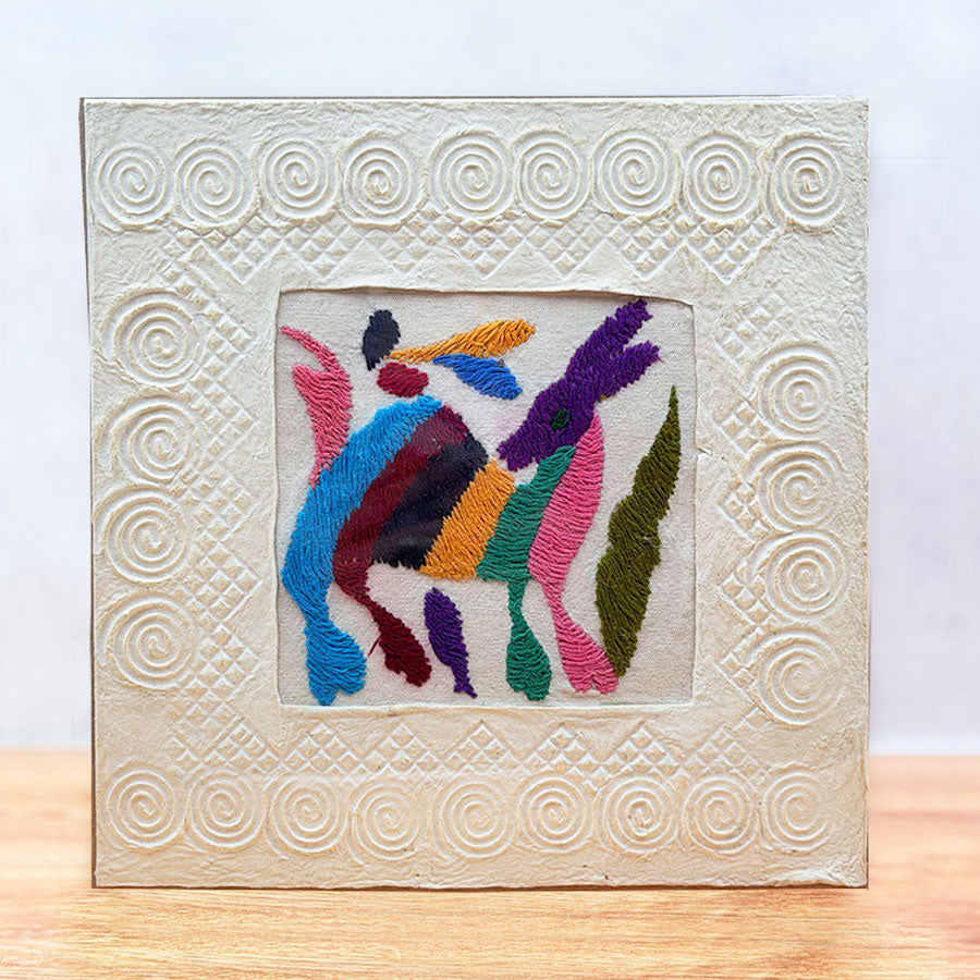 Small amate paper with Otomi art