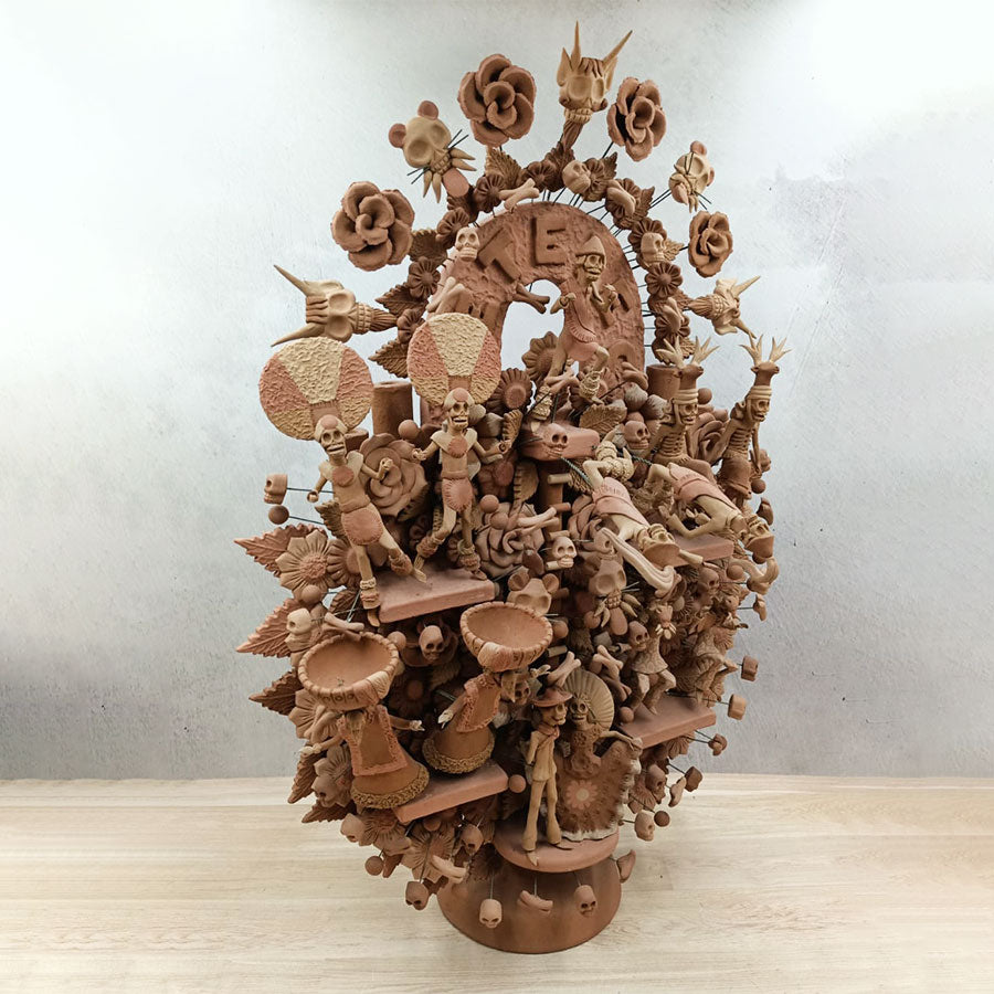 Árbol de la vida danzas mexicanas con calaveritas