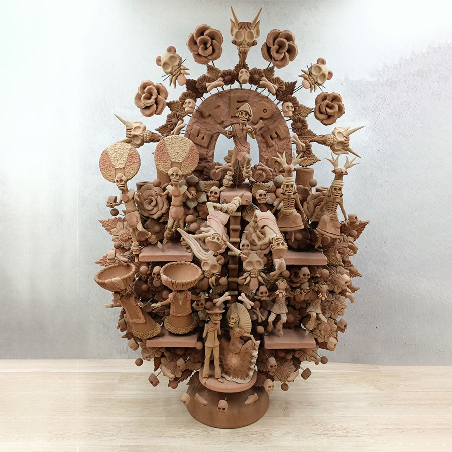 Árbol de la vida danzas mexicanas con calaveritas