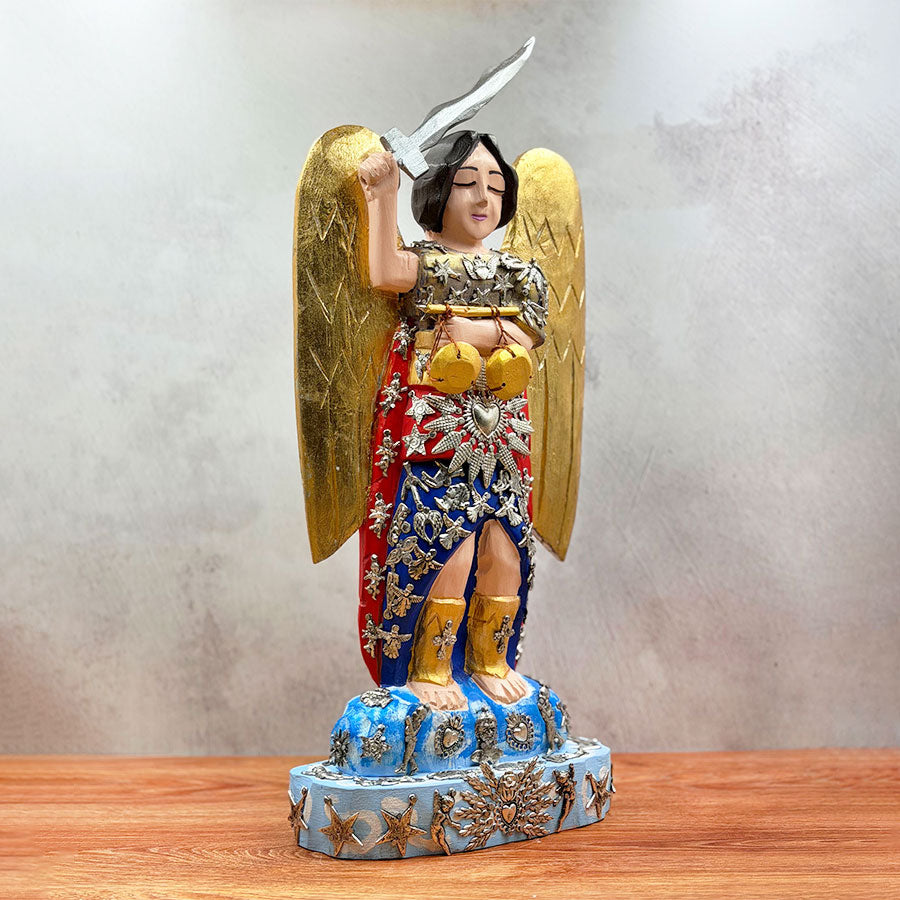 Archangel Michael with "milagritos"