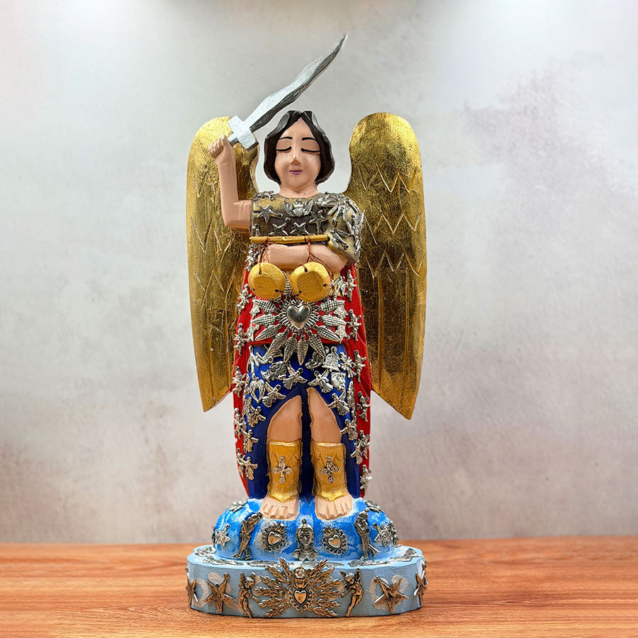 Archangel Michael with "milagritos"