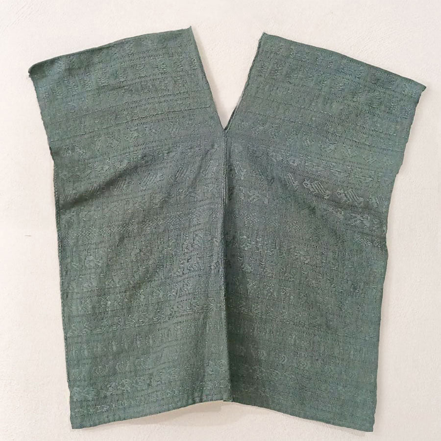 Monochromatic gray blouse