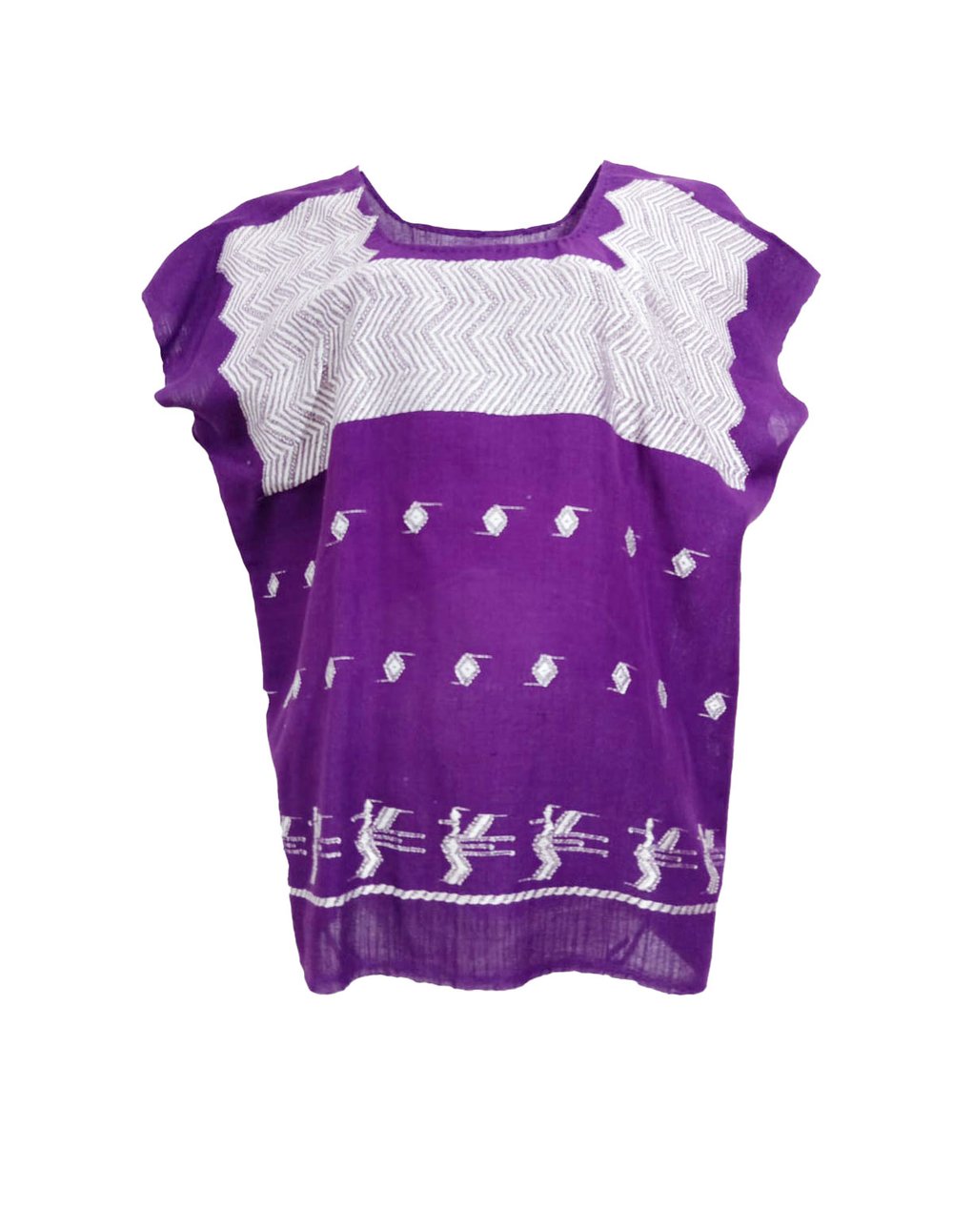 Blusa chiapas morada