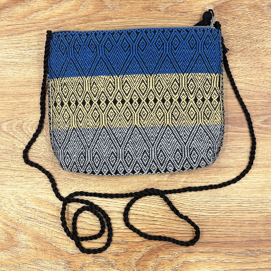 Bag with colorful brocade