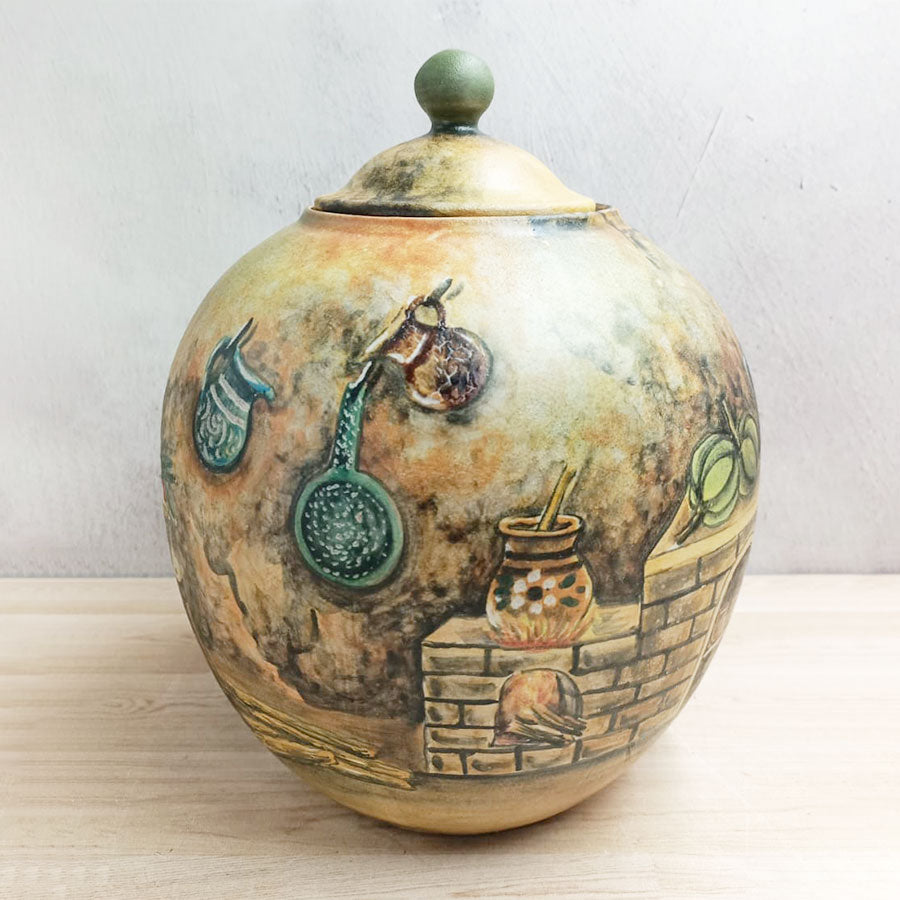 Bombonera larga con cocina mexicana