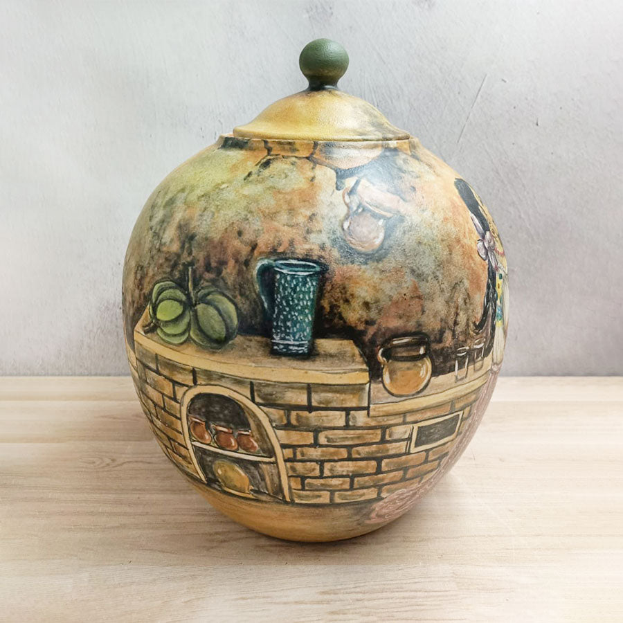 Bombonera larga con cocina mexicana