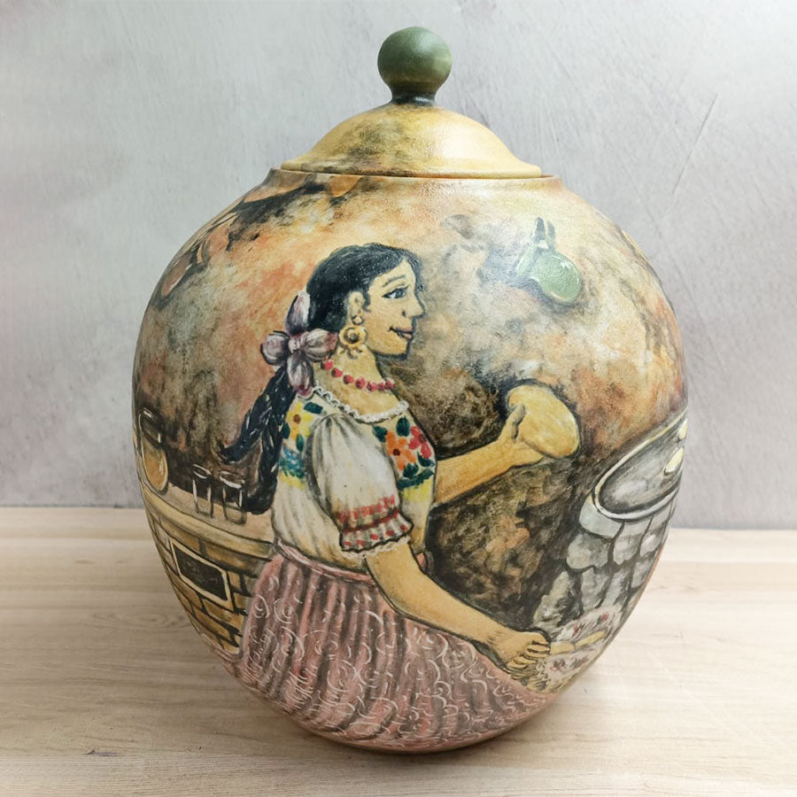 Bombonera larga con cocina mexicana