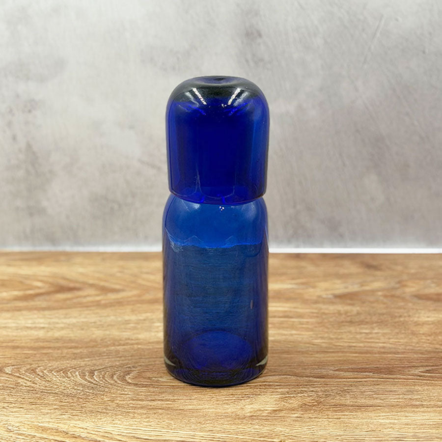 Straight water bottle for nightstand