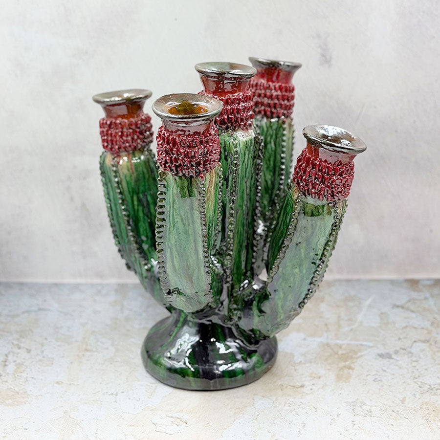 Candelabro biznaga grande