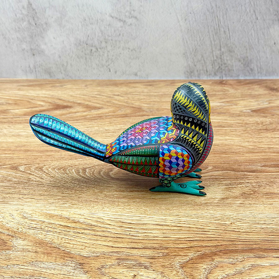 Mockingbird blue alebrije