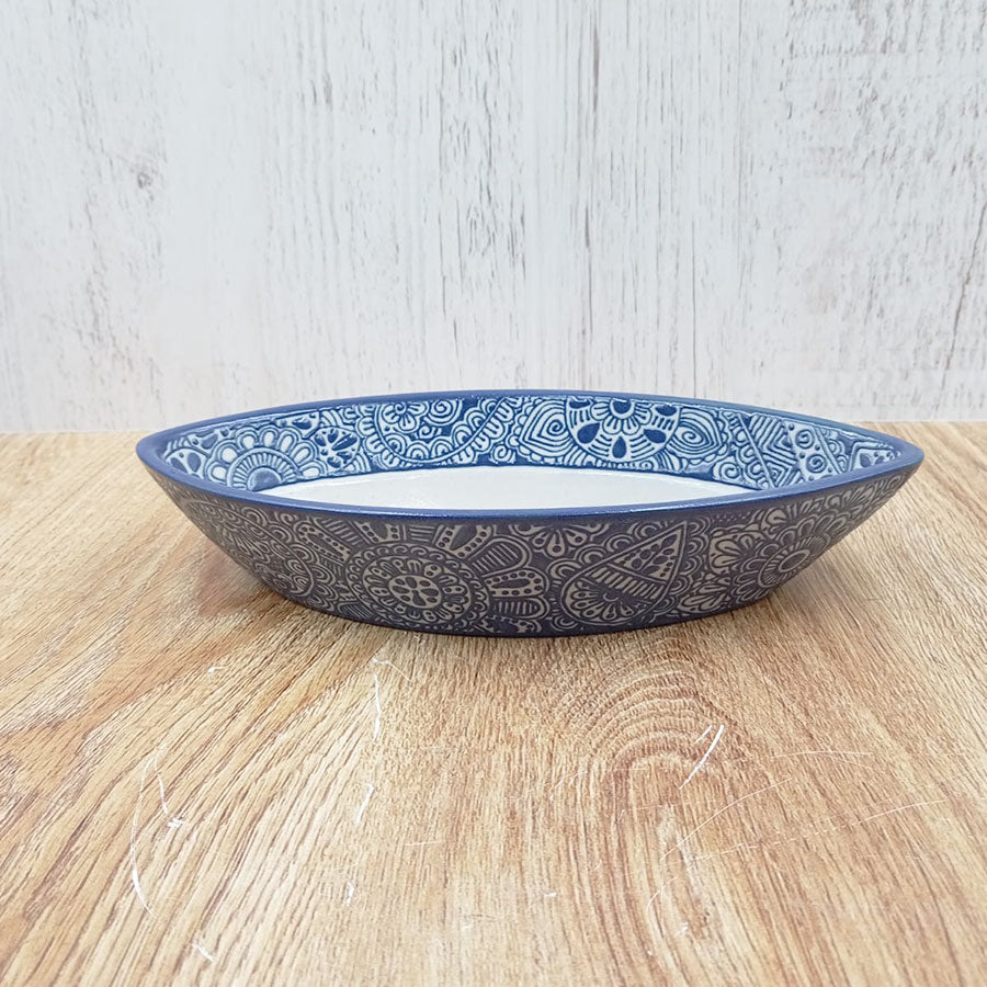 Cobalt blue chalupa