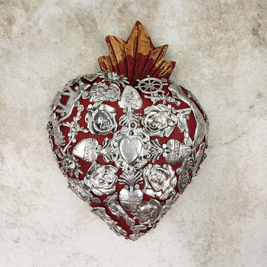 Heart with"milagritos"