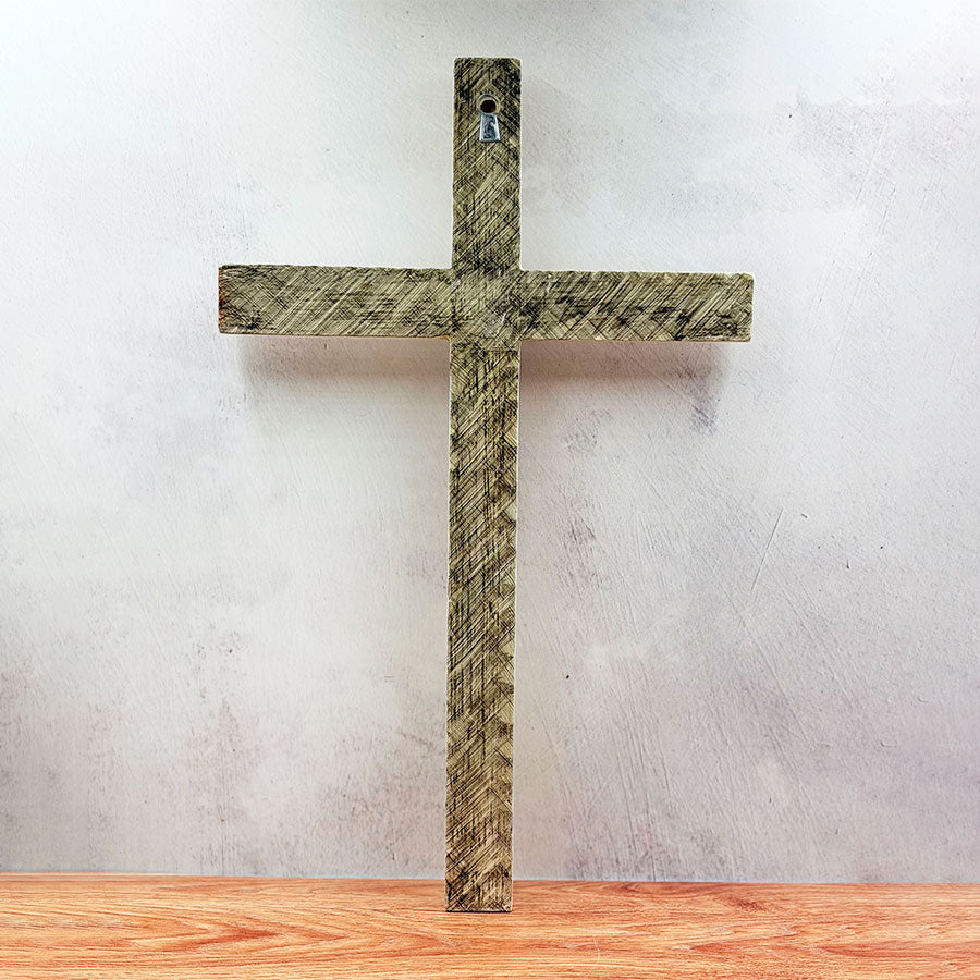 Cruz con cristo chico