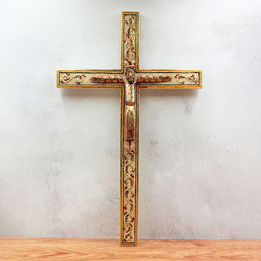 Cruz con cristo chico