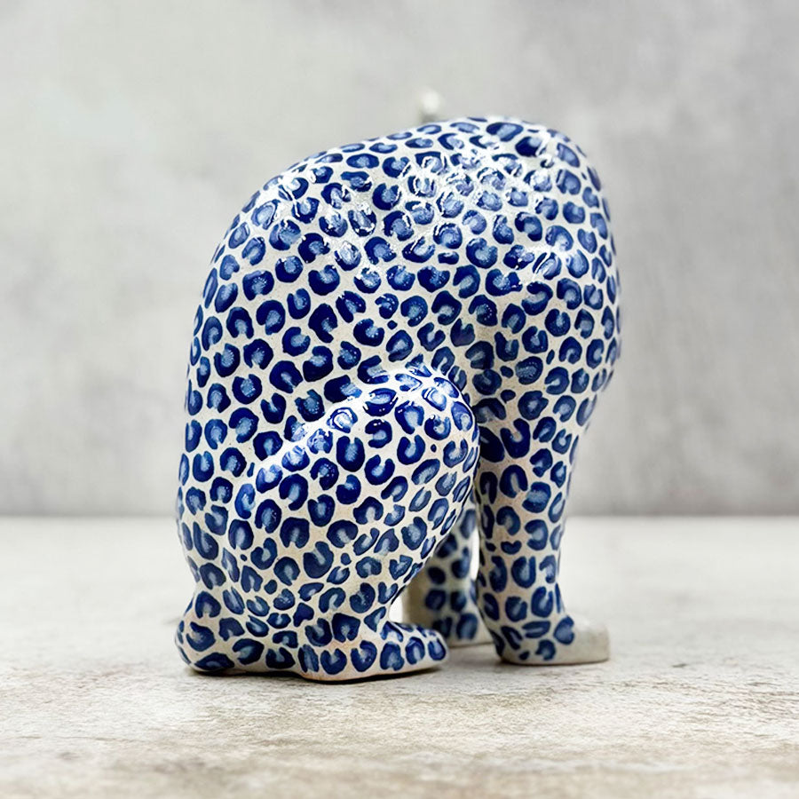 Jaguar manchas azules