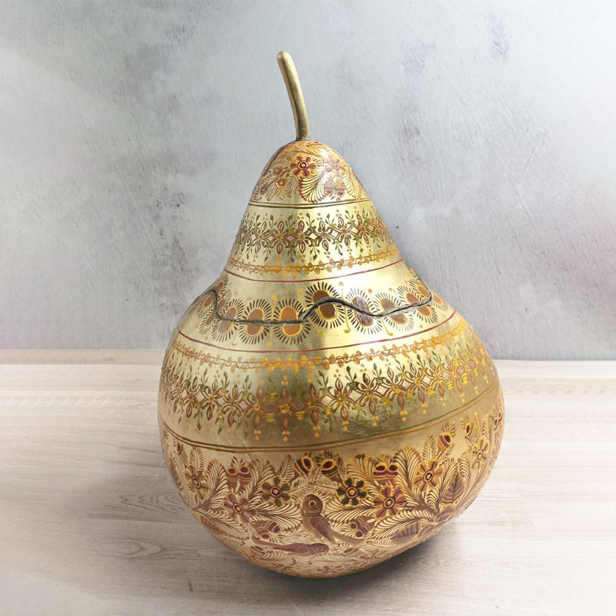 Guaje dorado ancho con flores