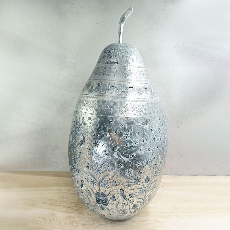 Guaje plateado largo con flores