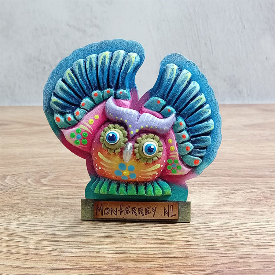 Imanes decorativos recuerdo de Monterrey