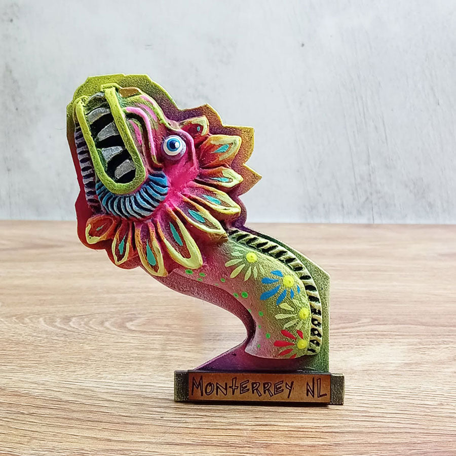 Imanes decorativos recuerdo de Monterrey