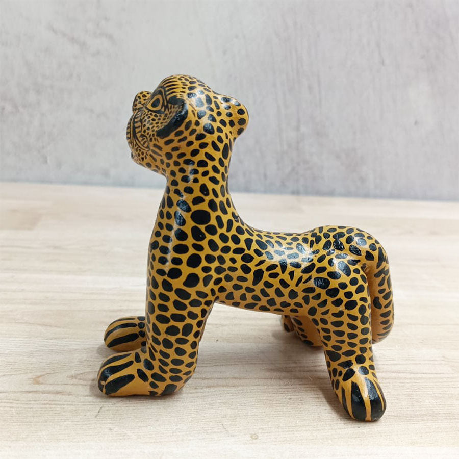 Jaguar de barro mini