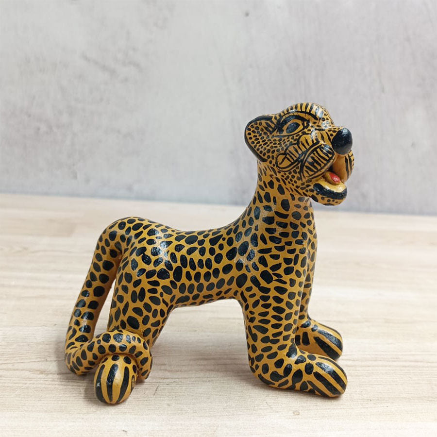 Jaguar de barro mini