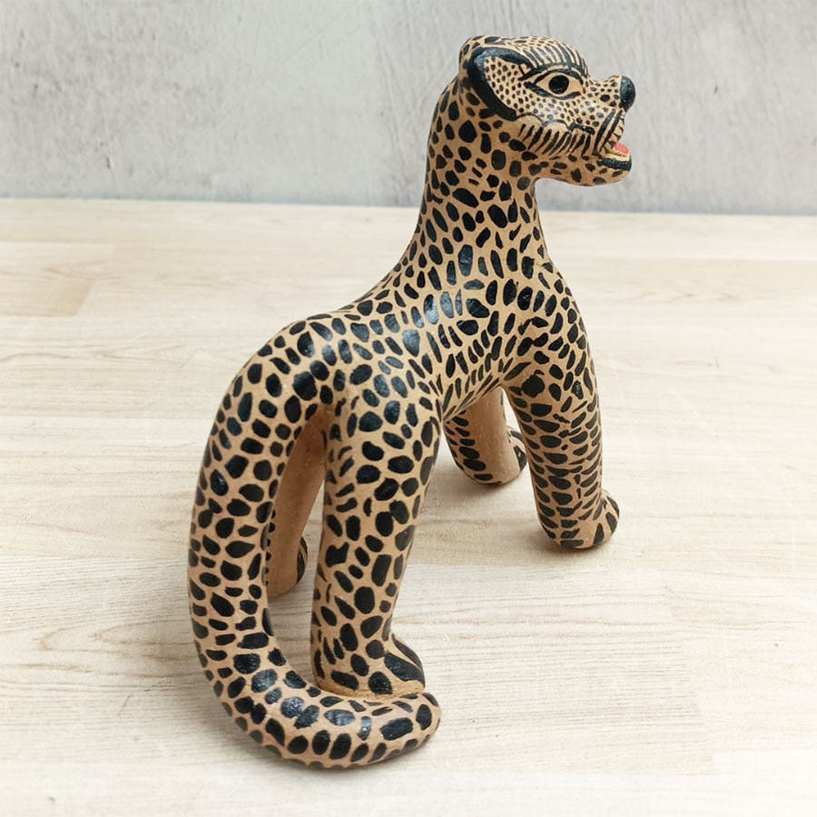 Jaguar de barro mini