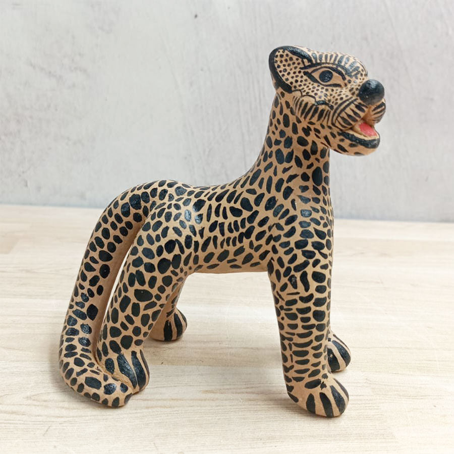 Jaguar de barro mini