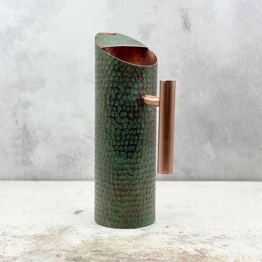 Jarra verde para agua