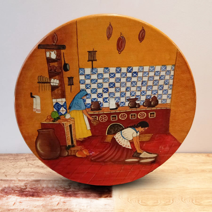 Lazy Susan women in the kitchen