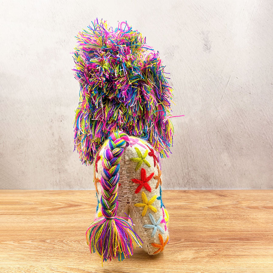 Animalito león multicolor