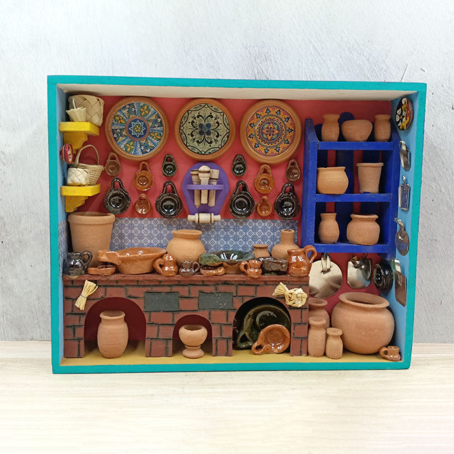 Cuadro con mini cocina