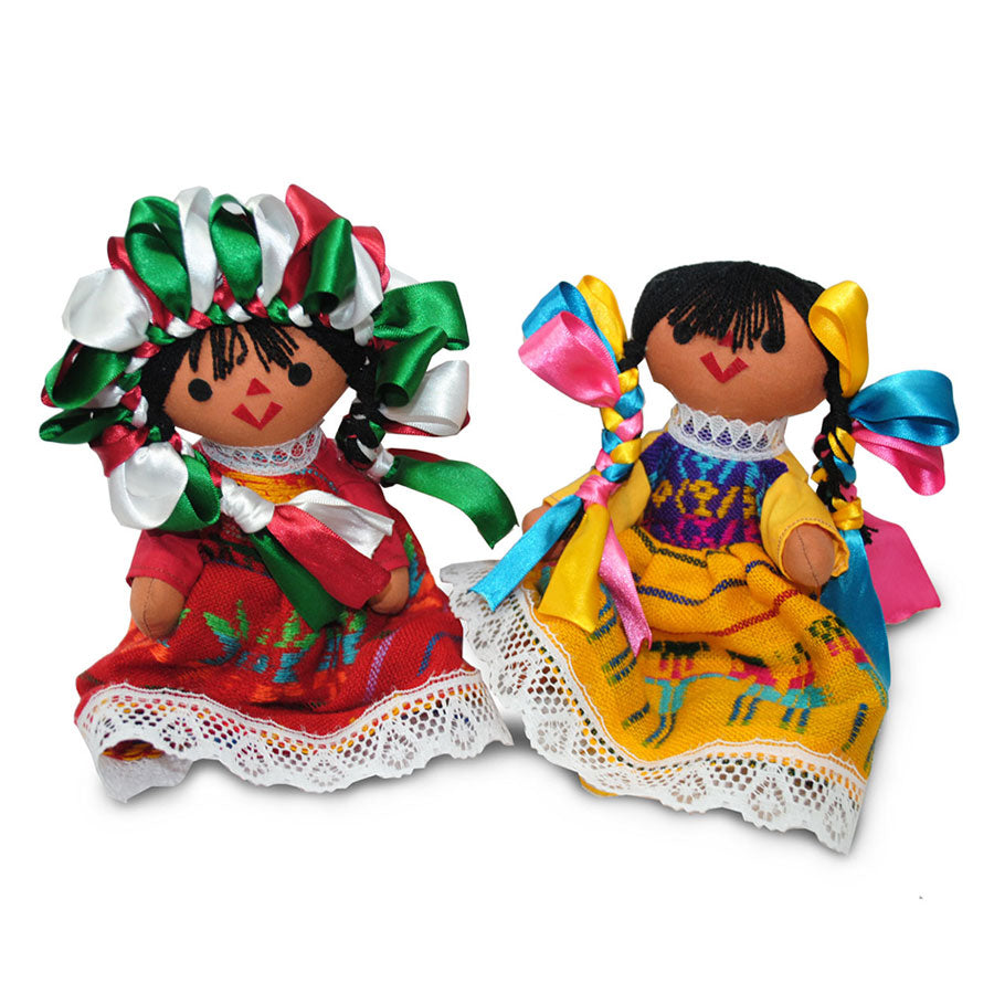 Muñeca tradicional Otomí mediana