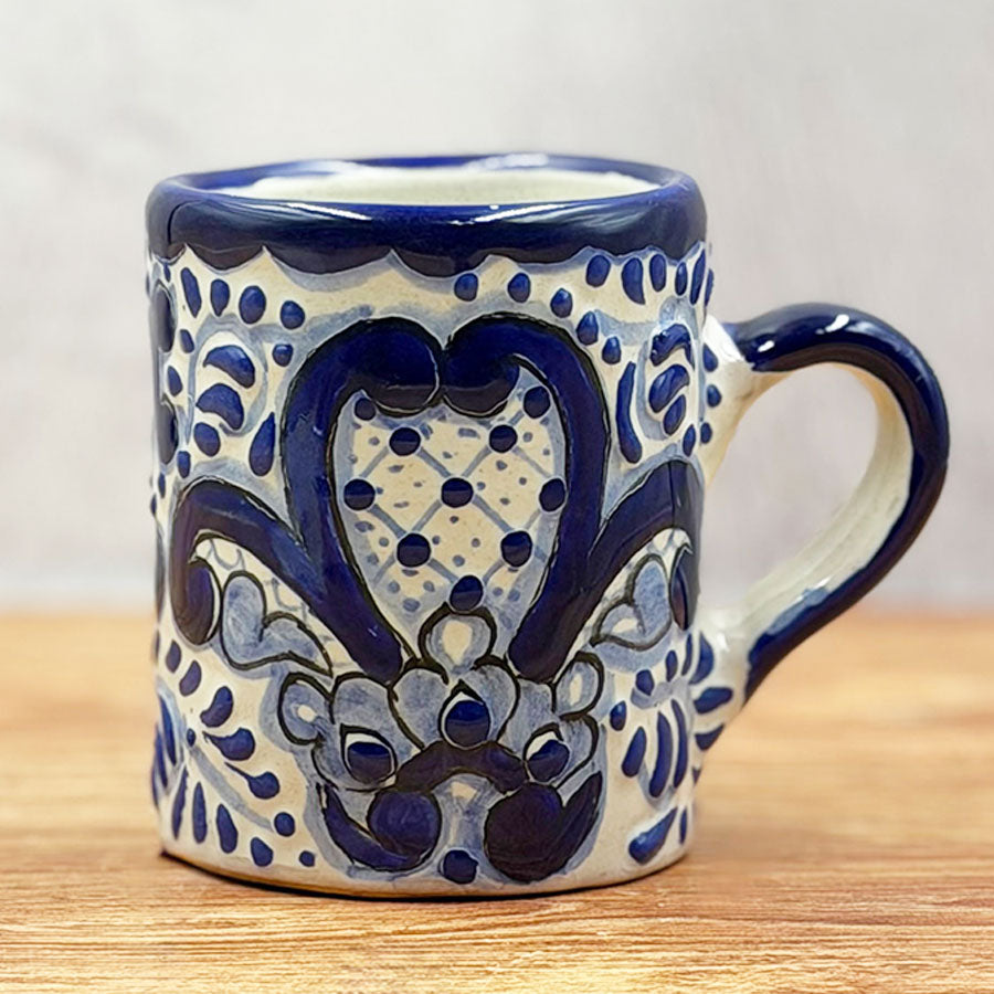 Taza para café diseños de talavera