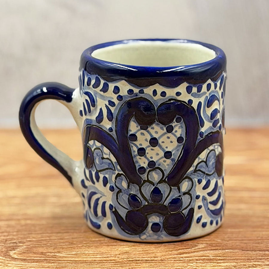 Taza para café diseños de talavera