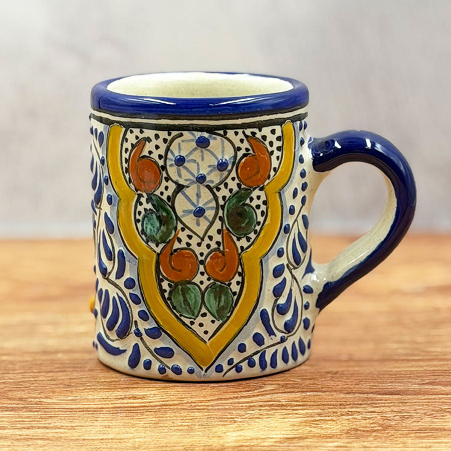 Taza para café diseños de talavera