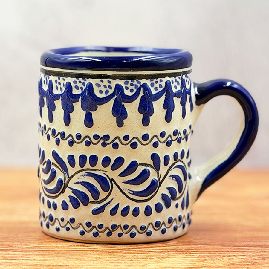 Taza para café diseños de talavera