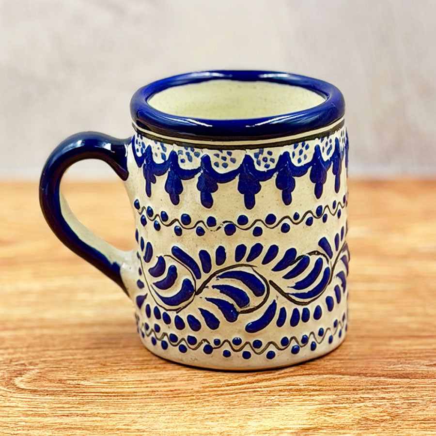 Taza para café diseños de talavera